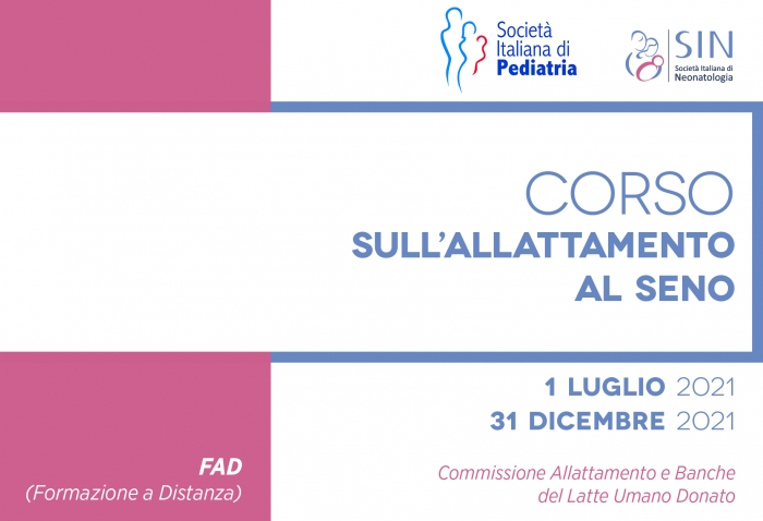 CORSO SULL ALLATTAMENTO AL SENO - FAD FORMAZIONE A DISTANZA